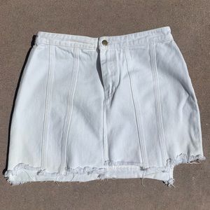 Honey Punch Denim Skirt